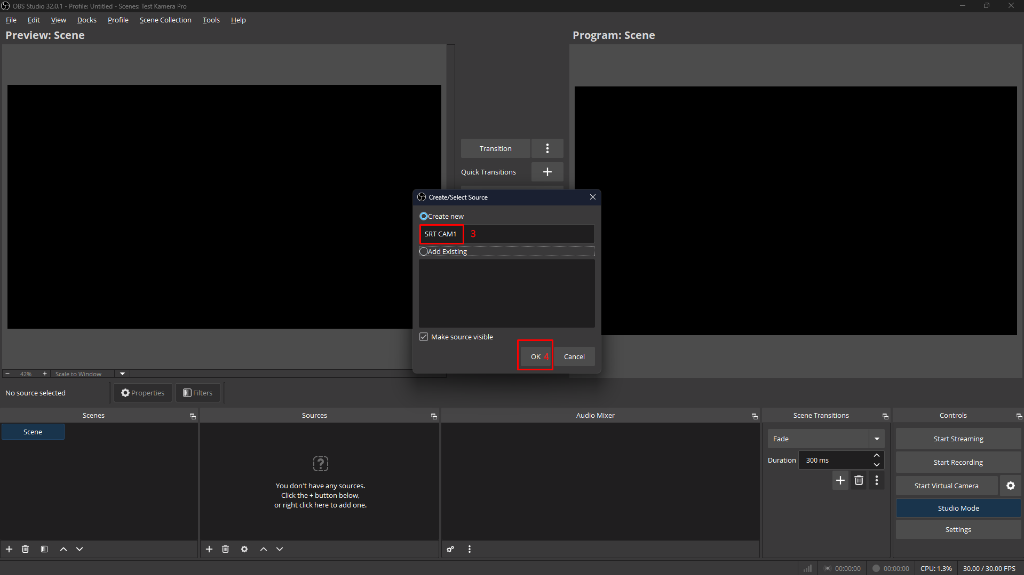 OBS Media Source Name